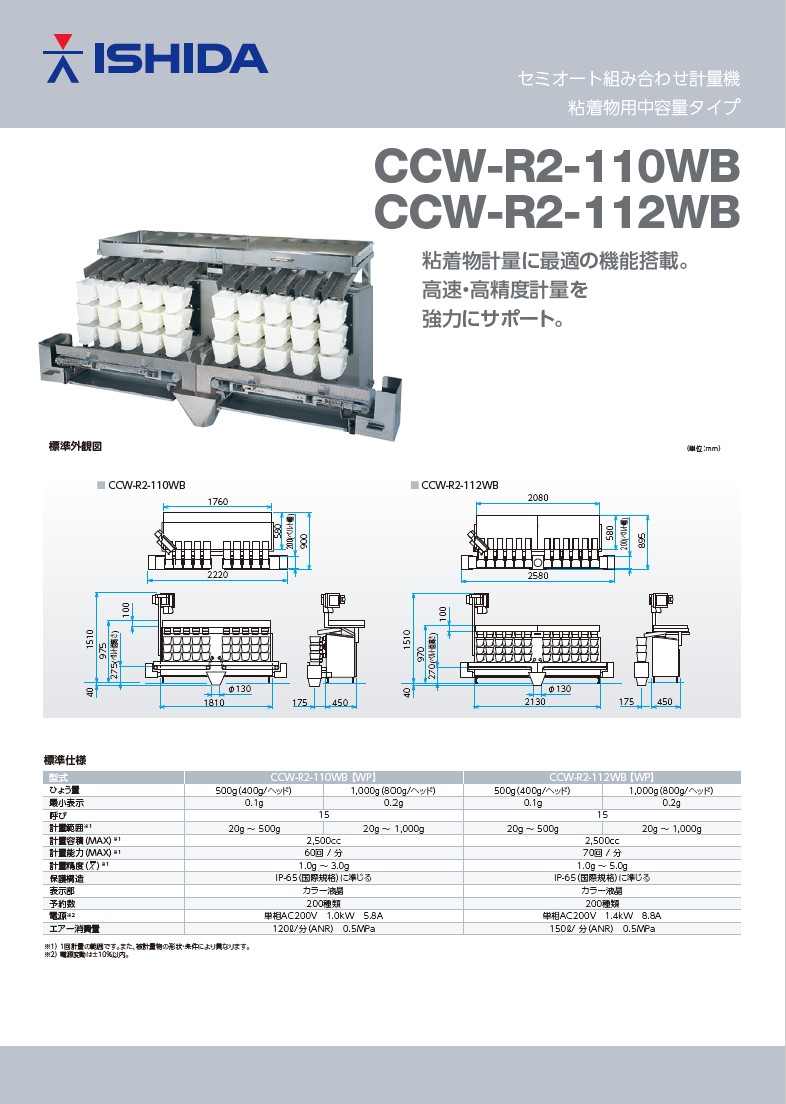 CCW-R2-110/112WB表紙