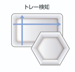 トレー検知