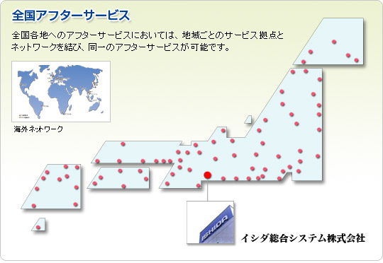 全国アフターサービス