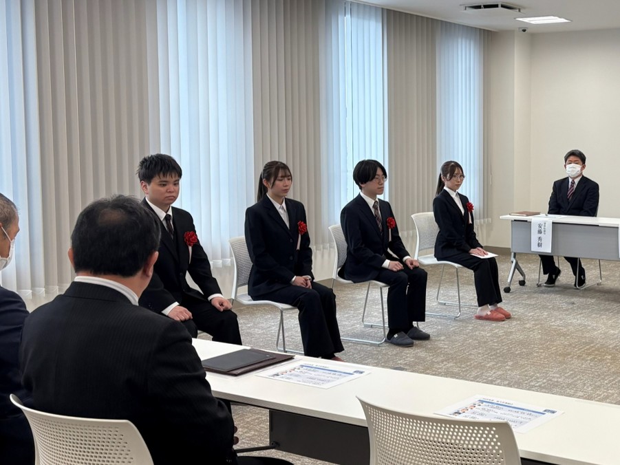 日東イシダ2026入社式＿１